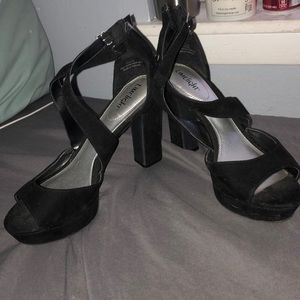 Black heels